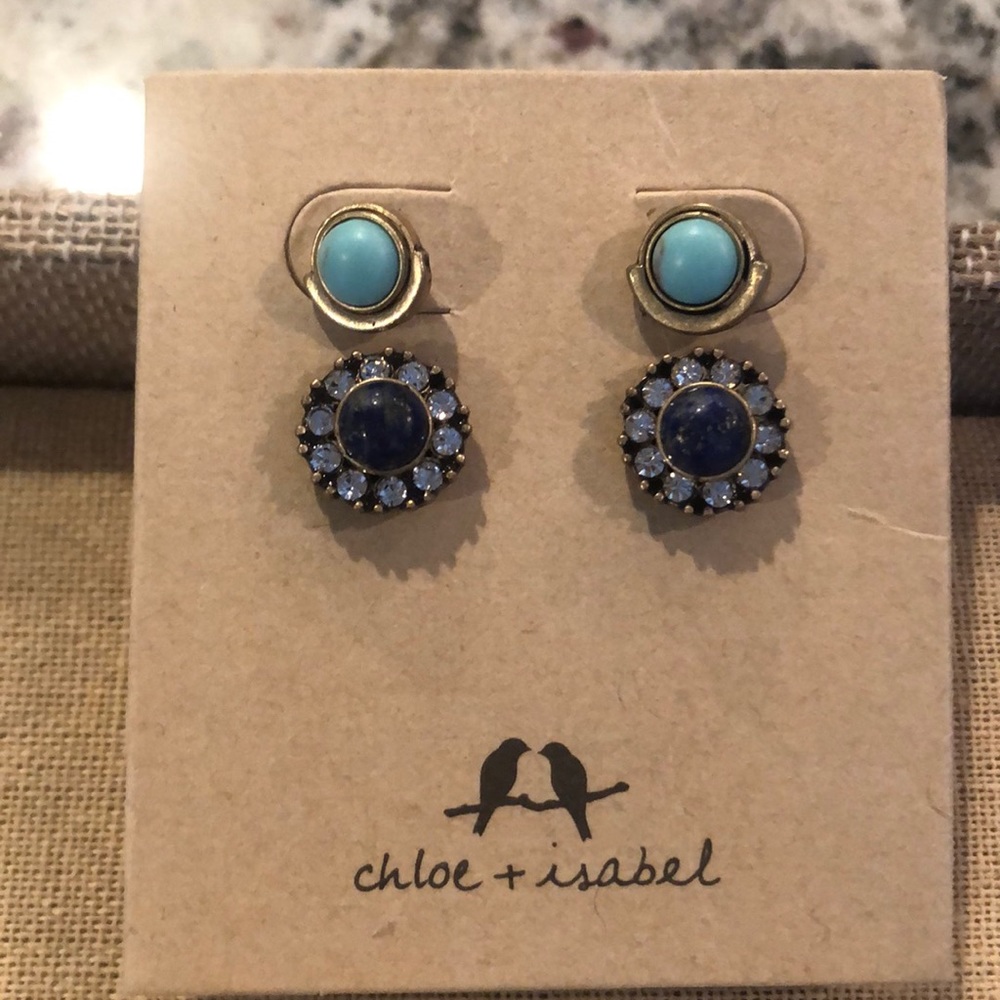 Chloe and Isabel Positano Convertible earrings